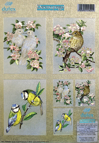 DISCONTINUED Dufex Gallery DIE CUT Garden Visitors Twin Pack